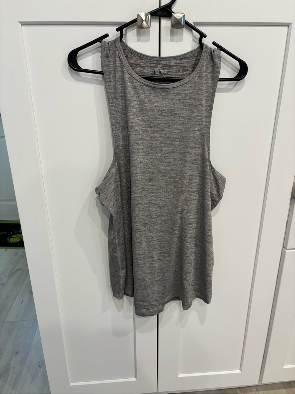 Gray Sleeveless Tank Top - Lightweight Everyday Layer